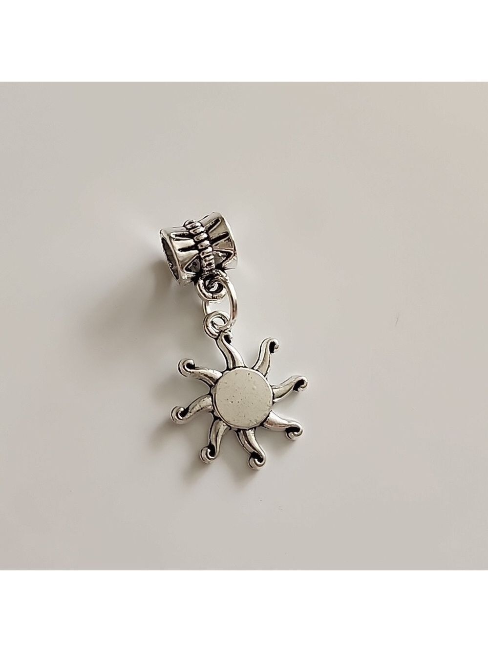 SUN Charm for Charm Bracelet Fits Pandora Tibeten alloys